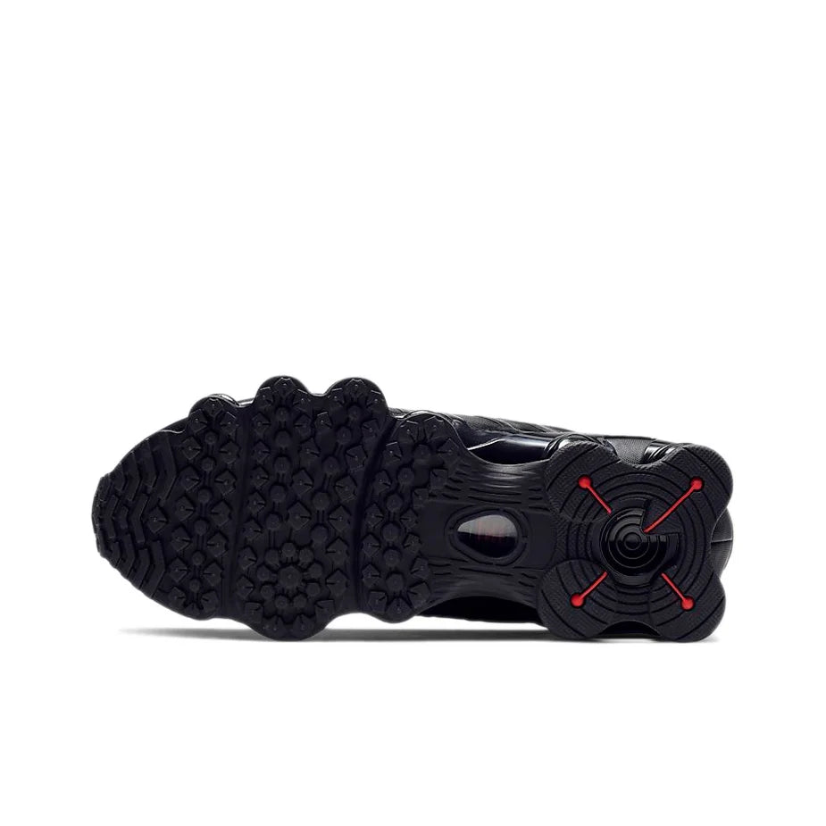 POIZON Nike Shox TL Black Metallic Hematite Casual Shoes Women's Low Top Black