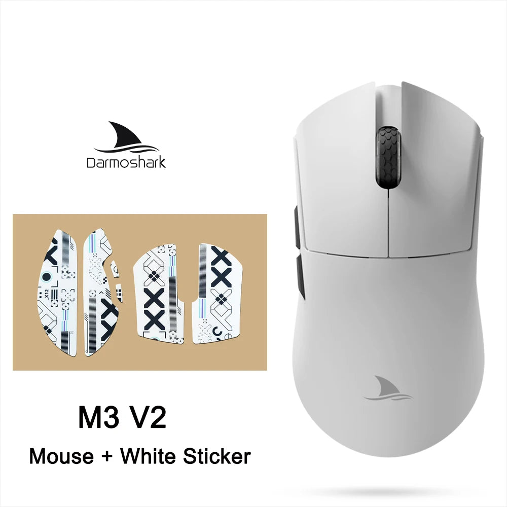 Darmoshark M3 V2 Gaming Mouse Wireless Tri-Mode 8K, PAW3395 Sensor, 26K DPI Ultra-Light Gaming Mouse for PC & Laptop