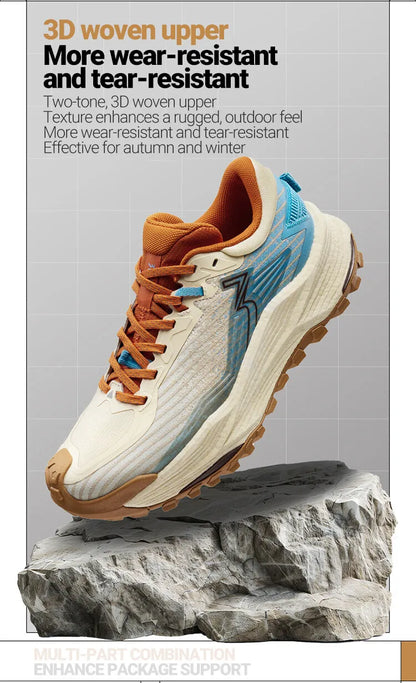 361 Degrees WUXIA 2.0 Lightweight Soft Airy Rebound Cushioning Non-Slip Outdoor Hiking Versatile Sneaker Male 672542201