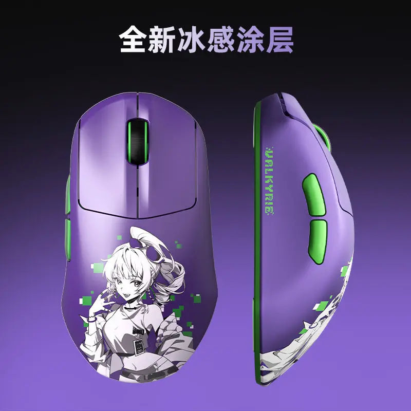 Mouse gaming wireless VALKYRIE VK M5 PRO con doppio 8K, ricevitore con display intelligente, ergonomico, leggero e a bassa latenza