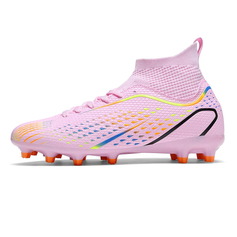 New Men Soccer Shoes Professiona Football Boot Turf Futsal Match Grass Unisex Outdoor Training Soccer Cleats Non-slip Breathable