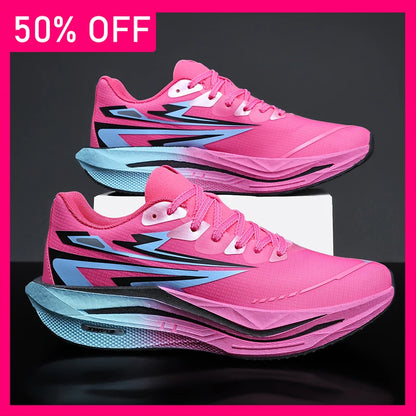 Sapatilhas desportivas unissexo modernas com atacadores para corrida, absorção de impacto, antiderrapantes, com efeito rebound, para treino, modelo 2026, sapatilhas de fitness outdoor