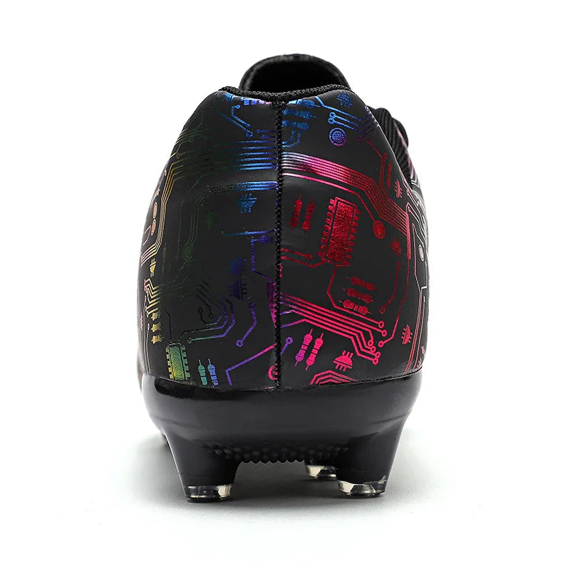 Men's Football Shoe Association Quick Five Up Football Nail Anti slip Professional Ultra Light Training Football Boot Turf