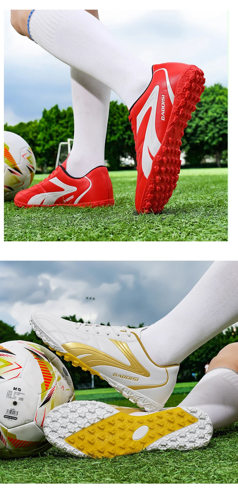 Novas sapatilhas de futebol profissional para homem, sapatilhas de futebol para adulto, futsal indoor, ultraleves, antiderrapantes, desportivas, resistentes ao desgaste, botas de futebol