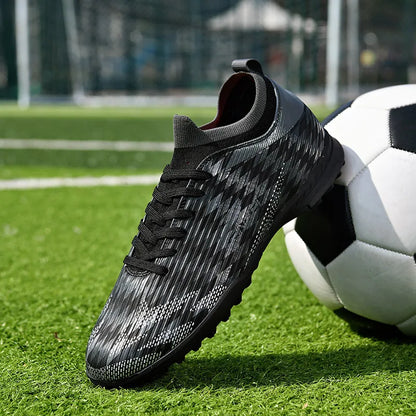 Nuevas zapatillas de fútbol para hombre de alta calidad, tacos para partidos en interior, botas de fútbol para exterior superventas, para césped, de caña alta, fútbol sala, antideslizantes