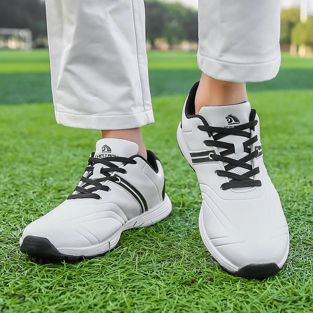 Waterproof Men's Golf Shoes Professional Lightweight Golfer Footwear Outdoor Golfing Sport Trainers Athletic Sneakers Brand