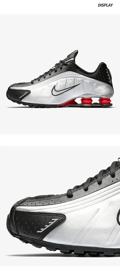 Nike genuine Shox R4 OG Unisex Air Column Sports Cushioning Running Shoes BV1111-008