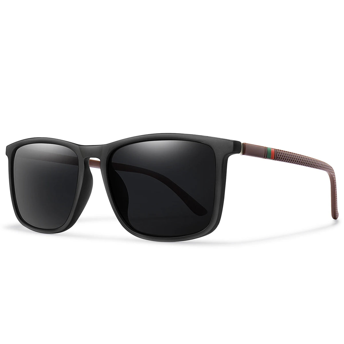 Polarized Square Sunglasses Colorful Lens for Driving Hiking Cycling and Running UV400 Eyewear for Men Women Classic Goggles