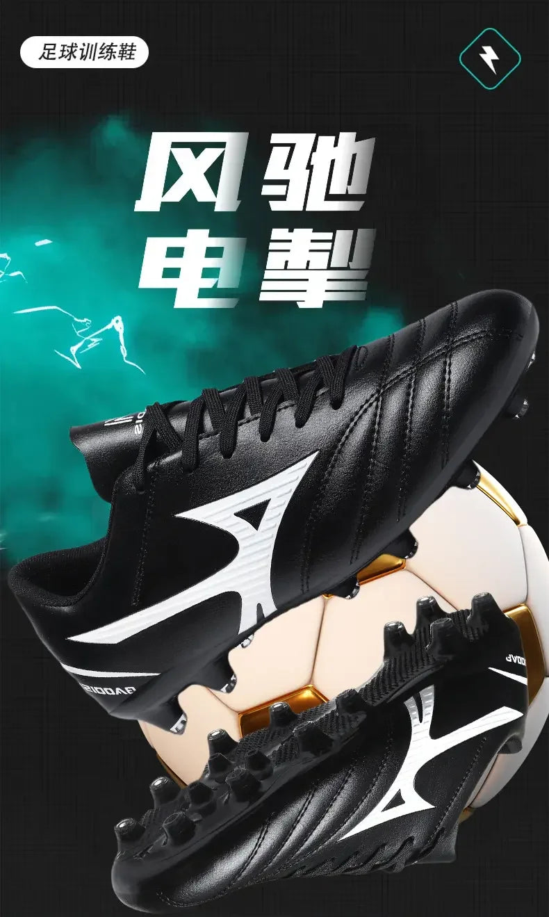 New Arrival Main Push  Soccer Cleats Long Broken Studs Outdoor Sports Football Shoes