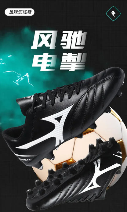 New Arrival Main Push  Soccer Cleats Long Broken Studs Outdoor Sports Football Shoes