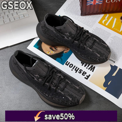Air Cushion Running Shoes Speciality Marathon Men Sports Breathable Lightweight Women's Comfortable Nonskid Leisure Sneakers