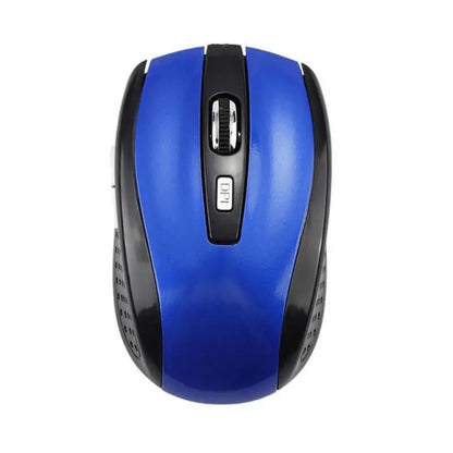 Rato Ótico Sem Fios 2.4GHz com Recetor USB para Gaming, 6 Botões, para Computador, PC e Portátil, Acessórios