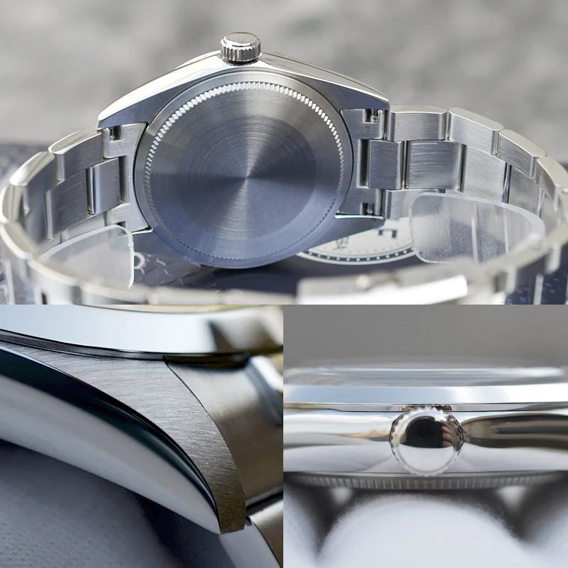 Baltany Men Automatic Watch 39MM Mechaical Wristwatch Bubble Sapphire 20ATM Waterproof C3 Luminous NH38 / SW200