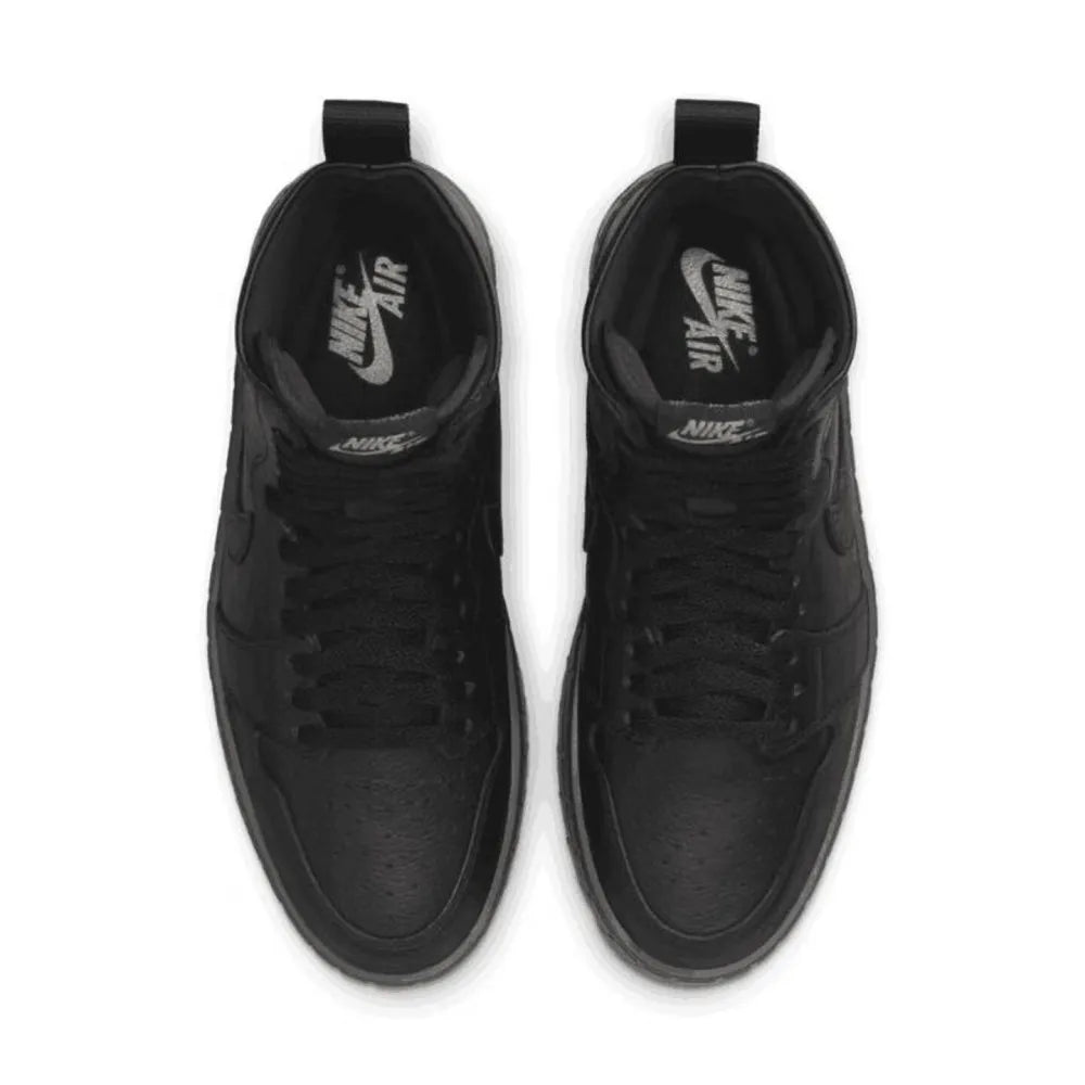 Nike Jordan Air Jordan 1 Brooklyn – preprosti, mehki, protizdrsni, trpežni in lahki gležnarji z okroglo konico za ženske, črni FJ5737-001