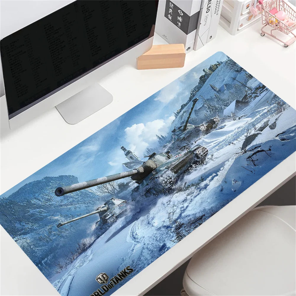 HD-mukautettu World of Tanks -peli -hiirimatto, suuri koko, anime-aiheinen hiirimatto, räätälöity CS:GO:lle, Zelda, World of Warcraft -pöytämatot