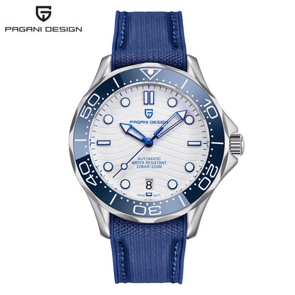 2026 New PAGANI DESIGN Wave Men Mechanical watch Luxury Automatic Watch for men NH35 Sapphire crystal Dive wristwatch clock man