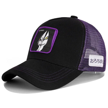 Casquette de baseball Snapback Naruto Uchiha Itachi, style anime, pour hommes et femmes, hip-hop, pour papa, casquette en maille ajustable, casquette de camionneur
