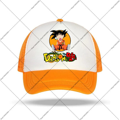 Dragon Ball-baseballkeps för kvinnor och män, solhattar, kepsar med tryck av seriefigurer och anime, bekväma unisex-bomullskepsar för vuxna, perfekta som sommargåvor och festpresenter