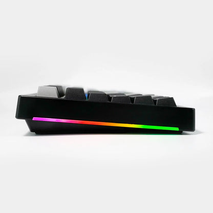 Teclado Magnético Akko 5075 V3 HE 75% — Teclado Mecânico Gaming Personalizado, Rapid Trigger 0.005mm, Taxa de Polling 8K, ARGB