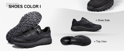Baasploa Men Hiking Sneakers Brand High Quality Trekking Climbing Shoes Male Rotating Button Luxury Designer Outdoor Sneakers