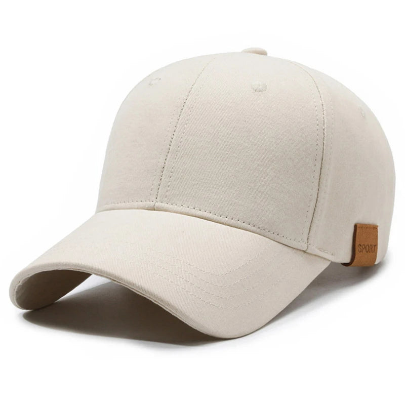 Casquette de soleil à séchage rapide pour femme, casquette de sport décontractée pour homme, casquette de baseball grande taille 60-65 cm, casquette à visière ajustable, casquette à visière