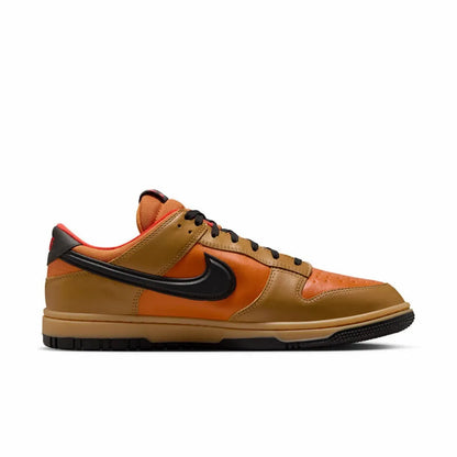 Nike Dunk Classic Versatile Waterproof Low-Top Skate Shoes Men's Brown HQ2053-700