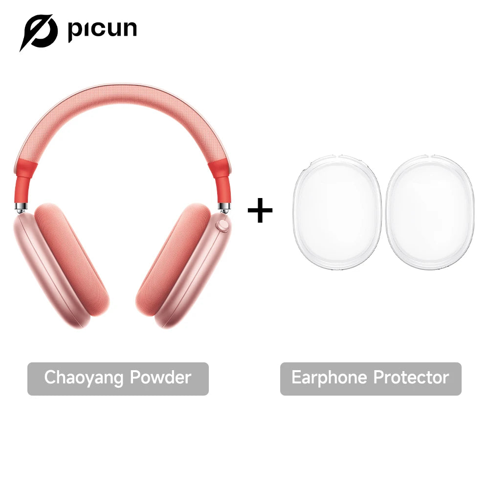 Cuffie wireless Picun F8 Pro ANC con head tracking, audio spaziale 3D, ANC -52dB, headset Bluetooth Hi-Fi, microfono HD ENC, app a bassa latenza