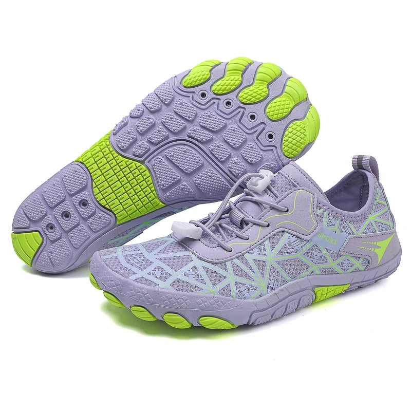 Men Wading Shoes Barefoot Quick-Drying Beach Shoes Outdoor Non-Slip Upstream Swimming Diving Shoes Women Water Sports Shoes