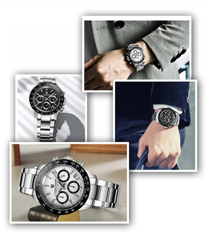 Gold 1644 PAGANI DESIGN 2026 New Men's Watches Top Brand Luxury Mens Quartz Wrist Watch Men Watch Men Chronograph Waterproof