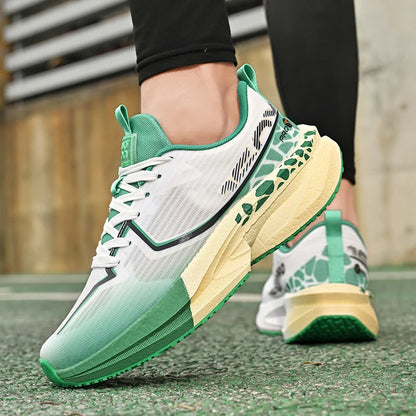 Men's Sports Shoes New Marathon Casual Sports Lightweight Running Shoes Youth Comfortable Mesh Cushioning Outdoor Fitness Shoes