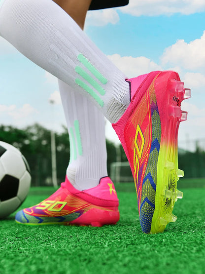 Men Football Boots New Society Grass Tenis Adult Breathable Ultralight Outdoor Sports Male Soccer Shoes Sneakers Football Shoes