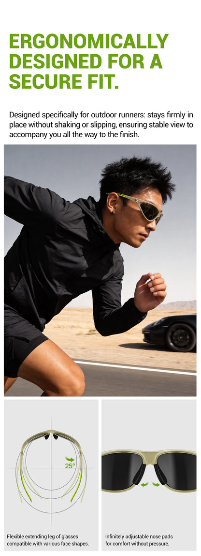 Kapvoe Hiking Sunglasses Camping Fashion Sunglasses for Men Photochromic Cycling Glasses MTB Bike Goggles Fishing Eyewear Sports