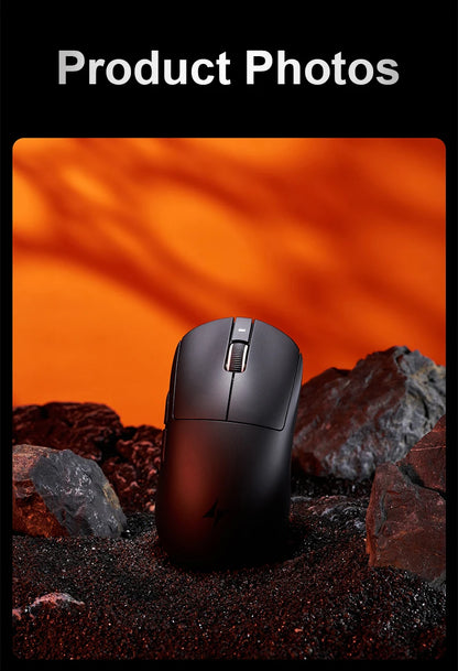 ATK Dragonfly A9 Ultra Wireless Gaming Mouse PAW3950, Tri-Mode 8K Gaming Mouse, Ultra-Lightweight Ergonomic Esports Mouse for FPS Gaming