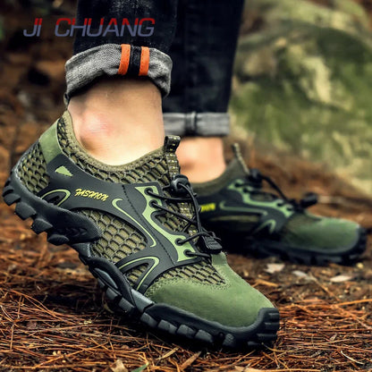 39-50 Water Shoes Men Quick Drying Swim Beach Aqua Shoes for Water Sport Diving Hiking Sailing Travel Sneakers  mountaineering