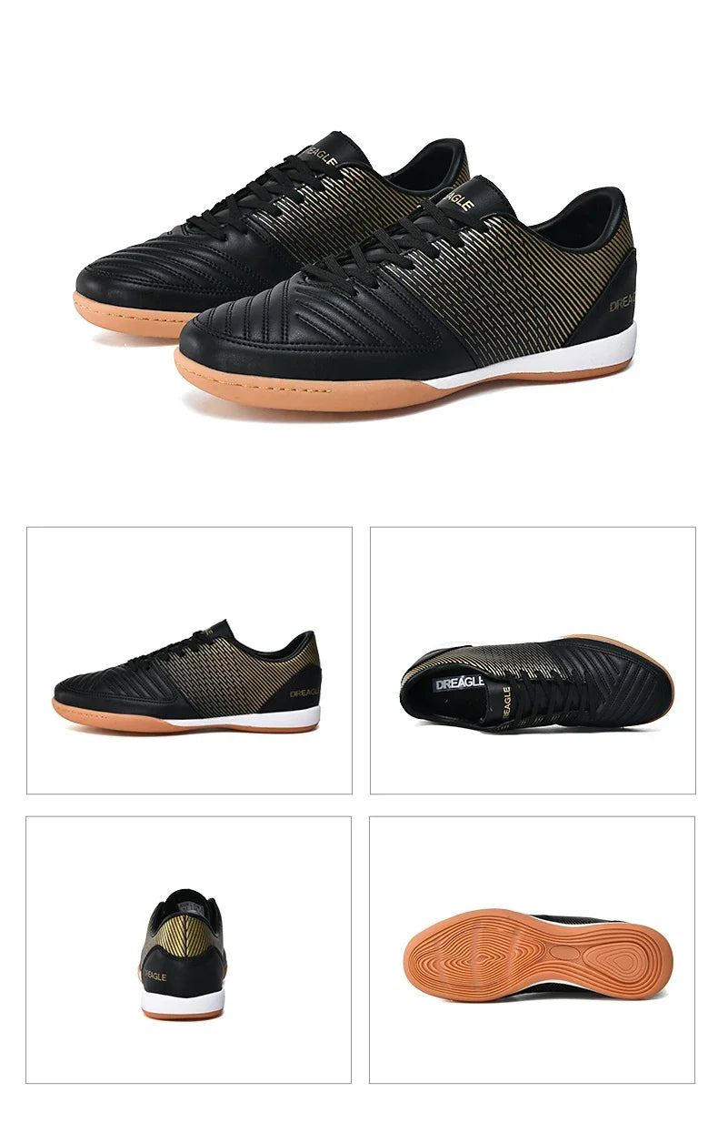 Soccer Shoes Men Anti Slip Indoor Football Boots Fashion Mens Futsal Shoe IC Traning Cleats Chuteira Futebol Male Sneakers