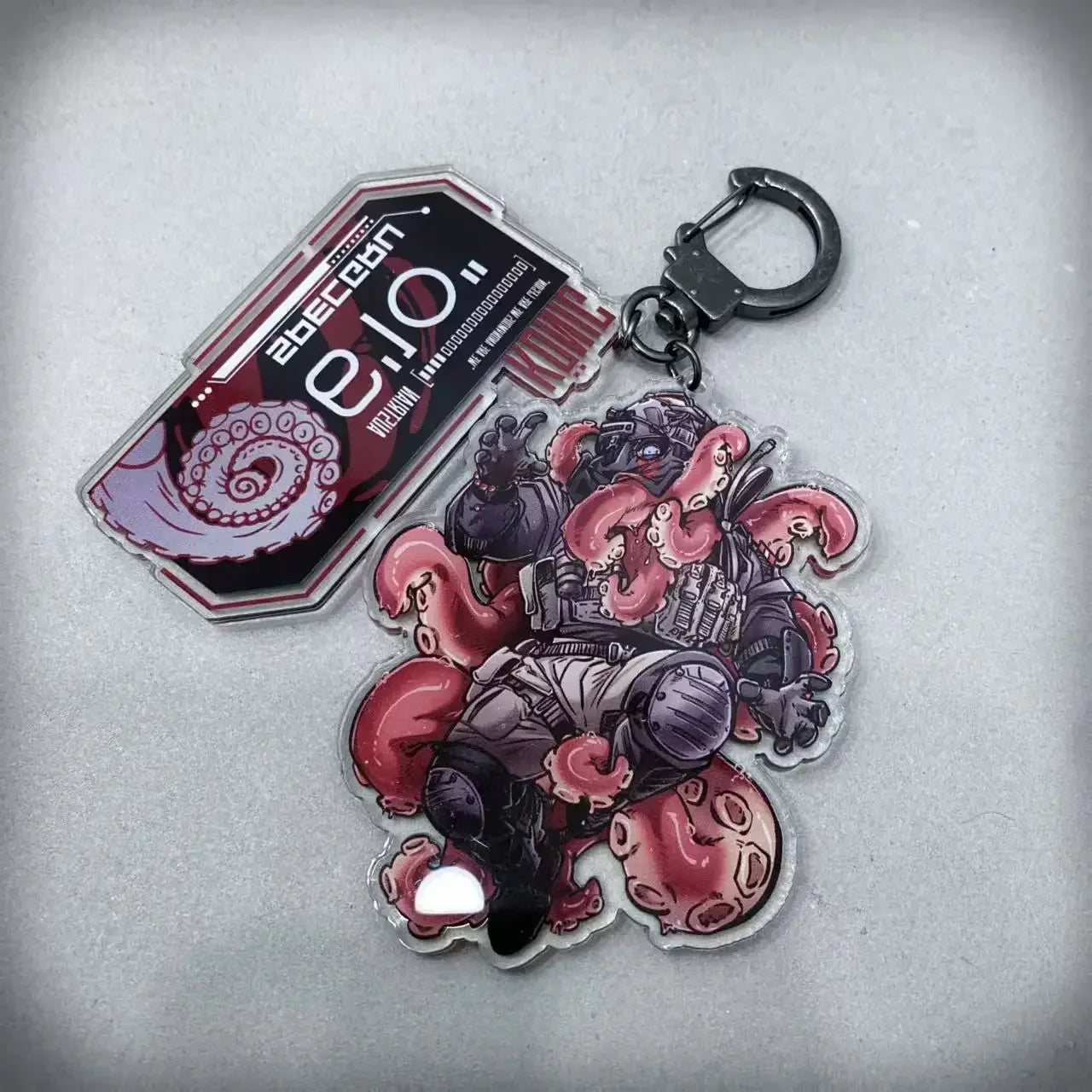 COD Call Of Duty Konig Nikto Ghost Keegan Krueger Cartoon Acrylic Keychain Phone keychain Key Chain For Girl Birthday Gift
