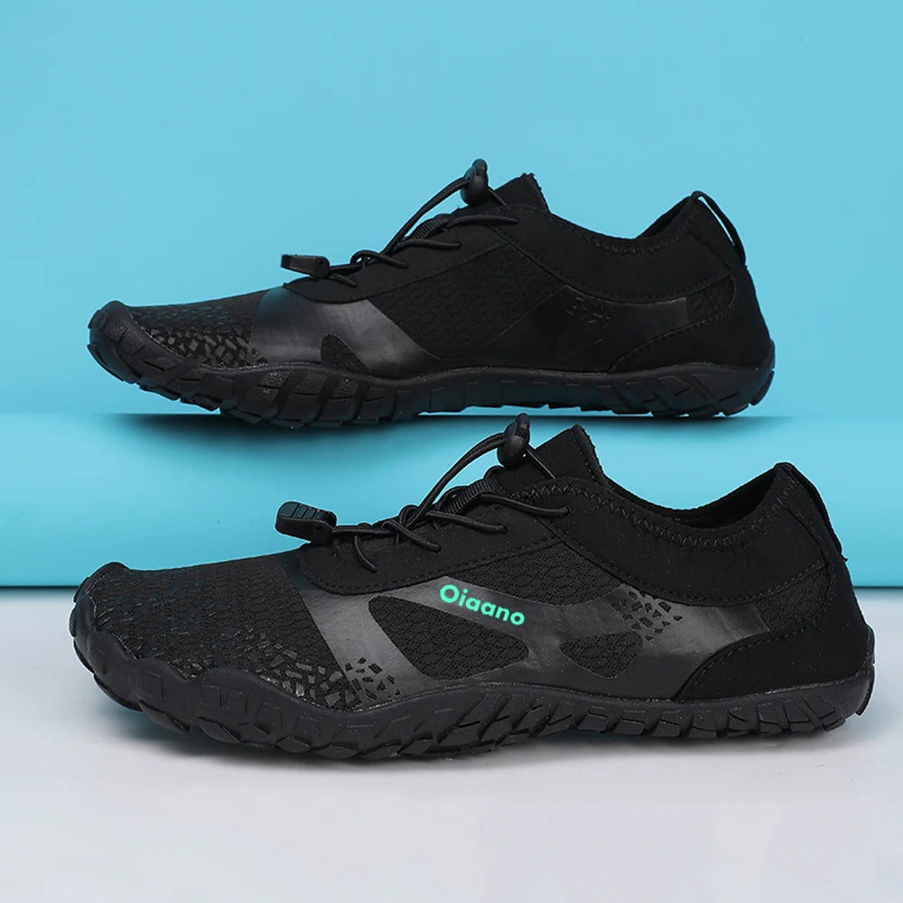 Oiaano Wide Toe Man Barefoot Black Shoes Woman Sports Sneaker Unisex Water Booties Male Aqua Beach Soft Sole Light Breathable