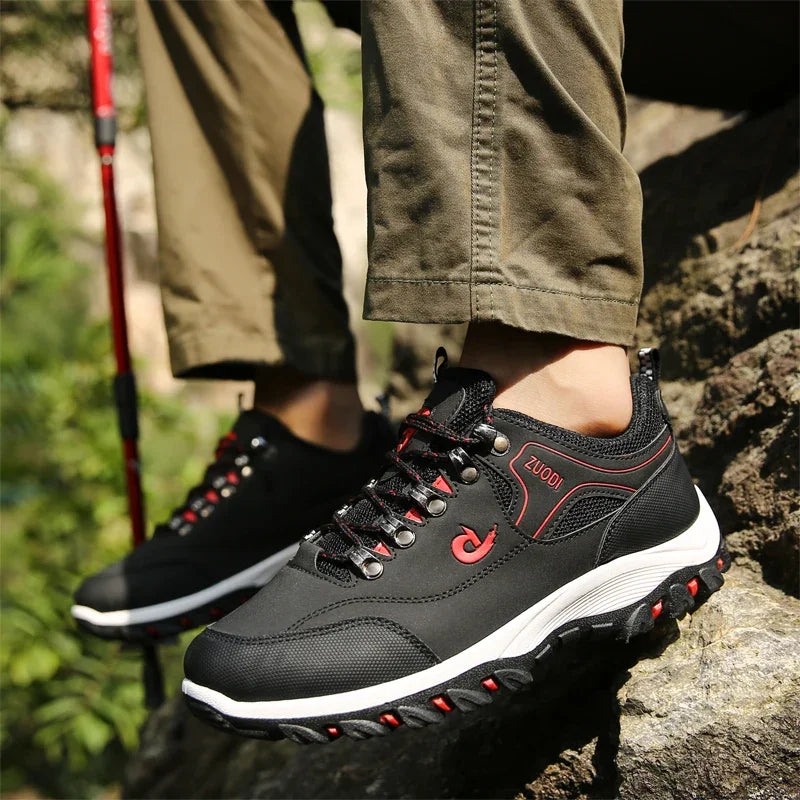 Men's and Women's Casual, Fashionable, Thick Soled, Lightweight, Comfortable, Breathable Outdoor Hiking Shoes, Sports Shoes 2025
