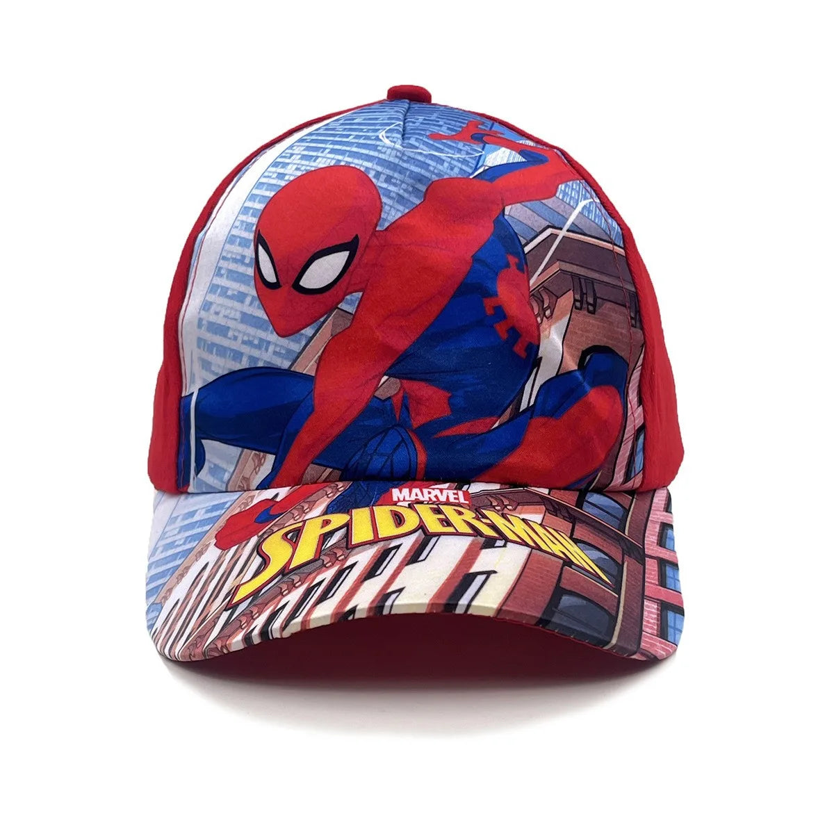 Marvel Spider-Man animefigur, basebollkeps, barnkeps med skärm, bomull/polyester, huvudbonad, solskydd för alla årstider, presenter