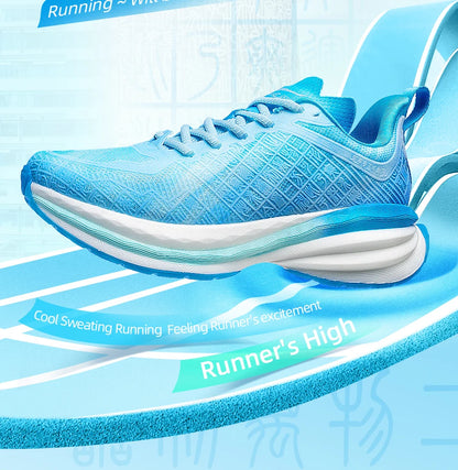 ONEMIX Chinese Sports Shoes New Shock-absorbent Men Running Shoes Non-slip Breathable Lightweight Outdoor Women Sneaker