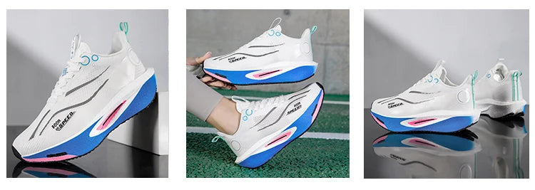 Carbon Plate Running Shoes Men Women Professional Marathon Racing Sneakers Breathable Lightweight Road running Training Shoes