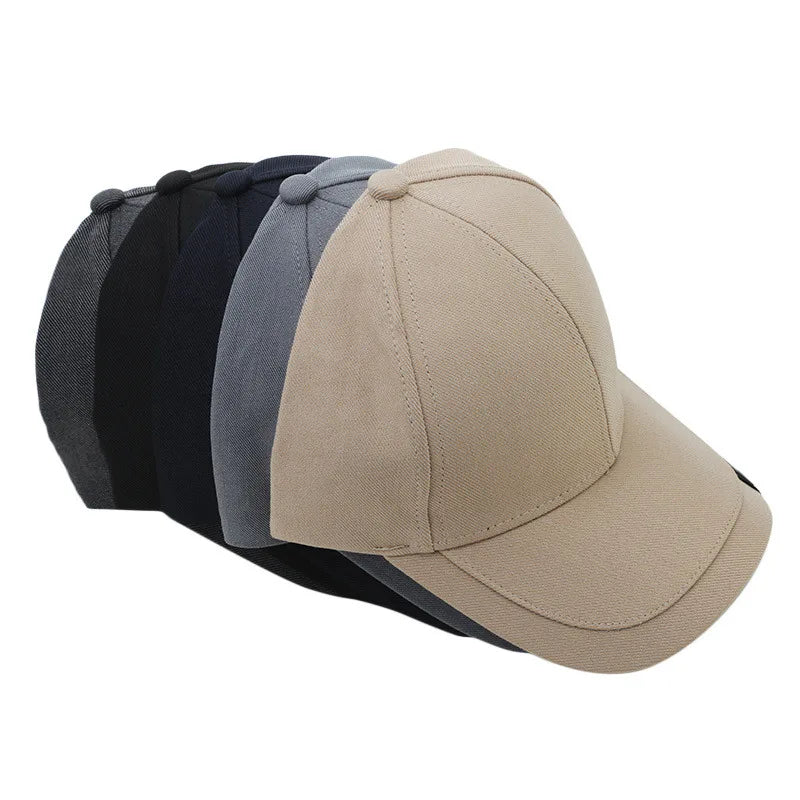 Casquette de soleil à séchage rapide pour femme, casquette de sport décontractée pour homme, casquette de baseball grande taille 60-65 cm, casquette à visière ajustable, casquette à visière