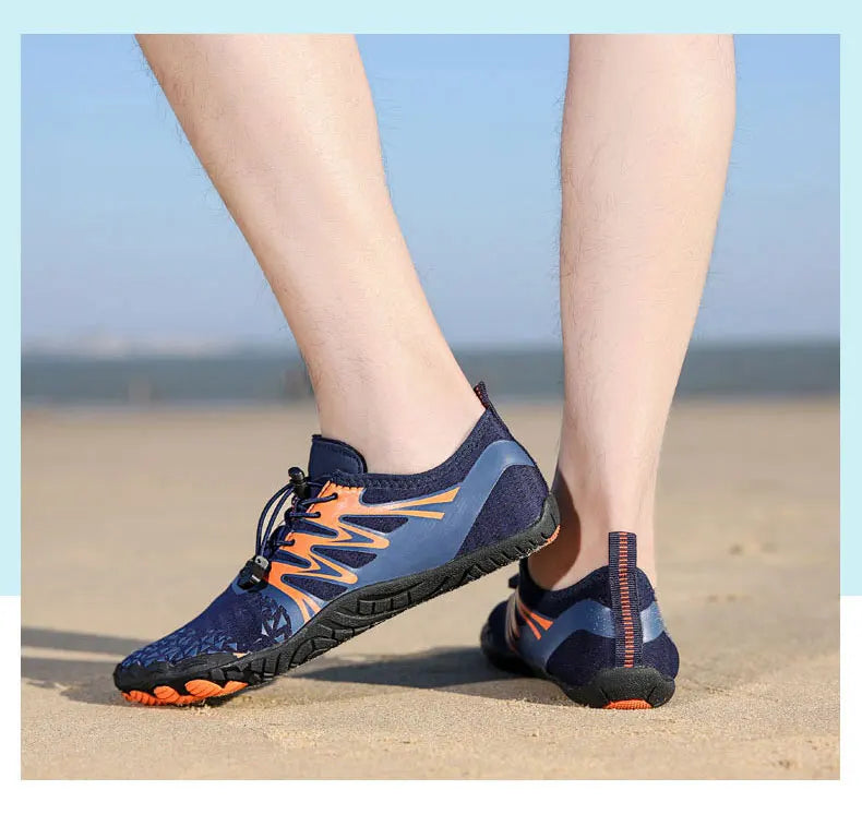 EOCENE Men Women Barefoot Outdoor Sports Aqua Shoes Quick-dry Beach Swimming Fitness Wading Hiking Cycling Water Sneakers shoes