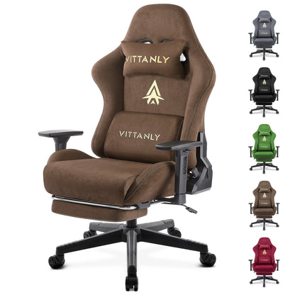 Kitinjoy High Quality Gaming Chair With Footrest Support Height Adjustable for Unisex Comfortable Office Chair Computer Chair