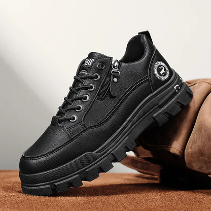 Men's Casual Sports Outdoor Hiking Trendy Fashion Comfortable Thick-Soled Street Board Shoes