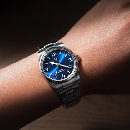 Watchdives WD1960S V2 Watch VH31 Sweep Second Movement Stainless Steel Sapphire Crystal Business Wristwatch Vintage Watches