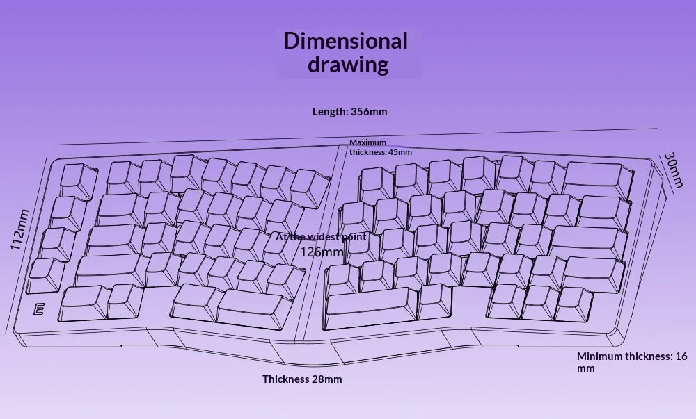 MMD Alice EIF68 Wireless Mechanical Keyboard Tri-Mode MMD EIF68 Hot-Swap Aluminum Shell QMK/VIA Gamer Office Mechanical Keyboard