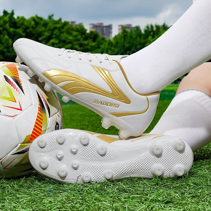Novas sapatilhas de futebol profissional para homem, sapatilhas de futebol para adulto, futsal indoor, ultraleves, antiderrapantes, desportivas, resistentes ao desgaste, botas de futebol