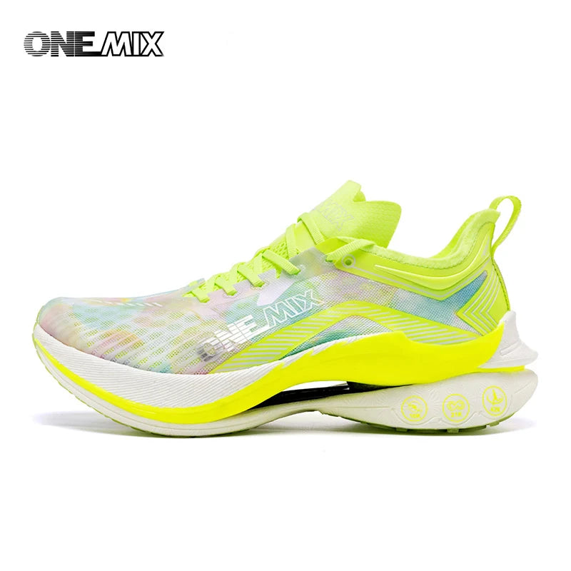 ONEMIX Carbon Plate Marathon Running Racing Shoes Professional Stable Support Shock-relief Ultra-light Rebound Sneakers