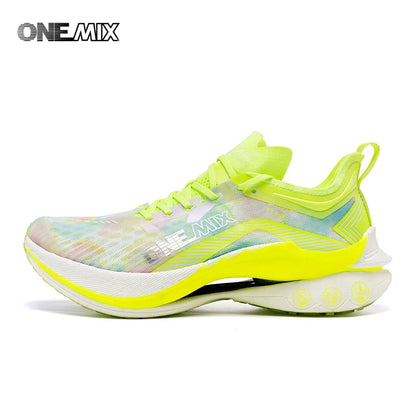 ONEMIX Carbon Plate Marathon Running Racing Shoes Professional Stable Support Shock-relief Ultra-light Rebound Sneakers
